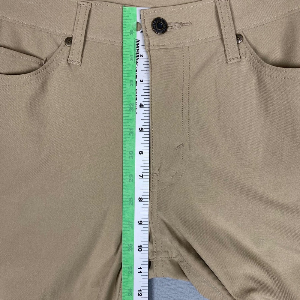 Levi Strauss 511 Slim Fit Engineered for Movement Performance Pants Men 30 Khaki - Picture 11 of 12